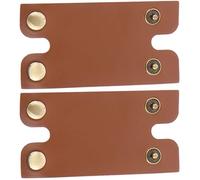 POPETPOP Protège-Tête de Rasoir en Cuir Synthétique Compact Étui de Rangement Pratique pour Rasoir Manuel, Protection Anti-Rayures pour Usage Quotidien