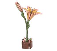 POPETPOP Puzzle Bois Floral Puzzle Lys Kit De Loisirs Créatifs Botaniques Activité De Groupe Cadeau pour Anniversaire