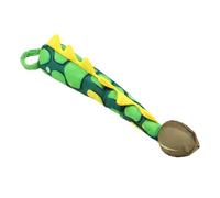 POPETPOP Queue De Dinosaure Garçon Et Filles Vert Polyester Réglable Épines, Costume De Fête Halloween Cosplay Jeu De Rôle, Accessoire Ludique Pour Garçons Et Filles, Taille Unique Unisexe