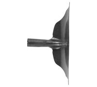 POPETPOP Racleur Étable Robuste en Acier Manganèse Manche en Bois pour Nettoyage de Grange et Ranch, Outil Polyvalent Travail Propre