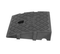 POPETPOP Rampe de Trottoir Plastique Portable Antidérapante Tapis de Bordure Robuste pour Voiture et Fauteuil Rampe Seuil Extérieur Lot