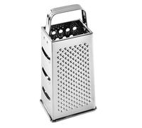 POPETPOP Râpe Multifonction en Acier Inoxydable 9 Pouces, Trancheuse à Légumes 4 Faces, Râpe à Fromage Solide Cuisine, Gadget Cuisine Pratique pour Couper Carottes, Pommes de Terre,