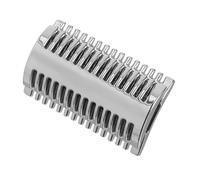 POPETPOP Rasoir de Sécurité Zinc Rasage Durable à Double Peigne Ouvert Outil de Rasage Manuel pour Hommes Compatible Majorité des Poignées Standard
