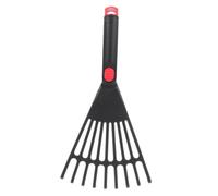 POPETPOP Râteau de Jardinage Manuel Plastique Durable pour Plates Bandes Petit Outil Pratique pour Extérieur Ramassage et Entretien Fleurs