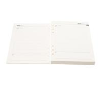 POPETPOP Recharge de Lignés pour Cahier Mobiles pour Planificateur Journalier Papier de Maison Pratique pour Prise de Notes et Organisation