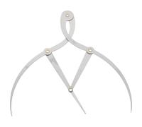 POPETPOP Règle à Sourcils en Acier Inoxydable Courbée Pochoir Précis pour Dessin de Sourcils Outil de Mesure Solide et Léger pour Maquillage Beauté Usage Professionnel et Personnel