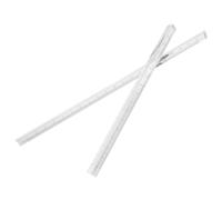 POPETPOP Règle Transparente Multifonction en Plastique 2pcs, Règle Métrique Légère pour Étudiants, pour École et Bureau, Outil de Dessin Précis