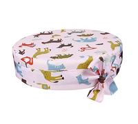POPETPOP Rehausseur Rose et Garçon Rond Coussin pour Coton en Filles Nettoyer Facile Ajustable en Hauteur à pour Chaise de Salle à Manger