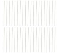 POPETPOP Repères Latéraux en Abs Blanc 200pcs pour Touche de Guitare Légers et Faciles à Installer, Accessoires Pratiques pour Guitare à Incrustation Latérale