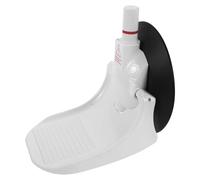 POPETPOP Repose-Pied de Pliable avec Ventouse Support Ergonomique Antidérapant pour Rasage et Pédicure Adapté Murs Carrelés Lisses Voyage et Salle de Bain RV