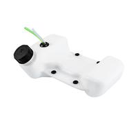 POPETPOP Réservoir Essence Débroussailleuse 40-5bl en Plastique Blanc, Facile à Installer, Anti-âge, pour Jardin et Usage Agricole