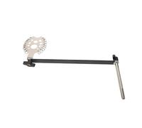 POPETPOP Résonateur de Djembé en Métal Argenté avec Clip pour Percussion, Multiples Couches de Son, pour Musiciens Professionnels et Événements en Plein Air