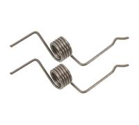POPETPOP Ressort de Porte à Clapet en Acier Inoxydable 13-106-5 Tours Kit de Remplacement 2 Pièces pour Charnière Verticale de Porte de Réfrigérateur Accessoire pour Réparation et