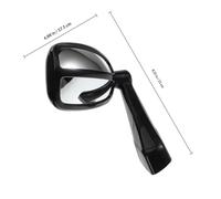POPETPOP Rétroviseur de Capot Robuste en Verre et Plastique, Grand Angle pour Véhicules Polyvalents, Deuxième Miroir de Recul Essentiel, Compatible Divers Modèles, Usage Extérieur