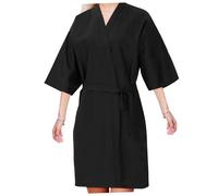 POPETPOP Robe Client Salon Coiffure Non Adhérente Cape Coupe Cheveux Matériau Fibre Haute Qualité Résistante à Eau et Unique pour Barbiers et Spa