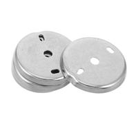 POPETPOP Rondelles en Acier Inoxydable Argenté et Montage Amélioré Kit de 4 Stabilité Renforcée pour Accessoires Muraux pour Salle de Bain et Porte-serviettes