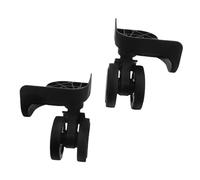 POPETPOP Roues Valise Remplacement Roues de Rechange Silencieuses à Double Rangée Roulette Pivotante pour Trolley Valise de Réparation Faciles à Installer