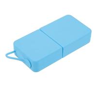 POPETPOP Rouleau de Glace Yeux, Rouleau à Glace Portable en Silicone Bleu, Soulage les Coups de Soleil, pour Soins du Visage Contour des Yeux, Femmes