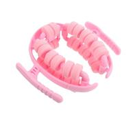 POPETPOP Rouleau de Massage pour Jambes en Anneau Rose, Structure à 28 Roues en Pp, Design Gain de Place et Pression Uniforme, pour Yoga et Petits Appartements