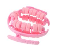 POPETPOP Rouleau de Musculation pour Jambes en Anneau Pp Portable Structure à 28 Roues et Pince pour Jambes, Activation Musculaire, pour Petits Appartements et Tapis de Yoga