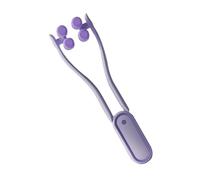 POPETPOP Rouleau pour Lifter et Raffermir le Double Menton en ABS et PMMA Outil de Soin du Visage V-shape pour Massage et Élégant Visage Facial