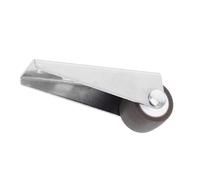 POPETPOP Roulette de Porte Basse Hauteur Tpe Silencieuse Roue Fixe Robuste pour Portes Coulissantes de Placard Guide Inférieur Antichute Durable et pour Meubles