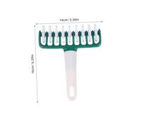 POPETPOP Roulette Découpe Pâte Plastique Multi Coupeur Pâtes et Nouilles avec Roues Ondulées pour Pâtisseries et Ravioli Outil de Cuisine et Facile à Nettoyer
