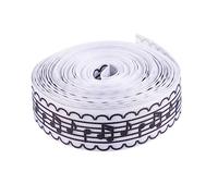 POPETPOP Ruban Musical Polyester avec Notes Imprimées Double Face Yards pour Cadeau Accessoires Diy Coiffure et Décoration Musicale