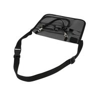 POPETPOP Sac Banane Infirmière Multifonction Toile Oxford Gris Organiseur Portable avec Poches Multiples et Ceinture pour Professionnels de Santé