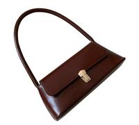 POPETPOP Sac Bandoulière Femme PU Petit Sac à Main Élégant Rétro Multifonction Bandoulière Antidérapante pour Filles et Femmes Style Décontracté et Chic