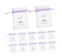 POPETPOP Sachets En Organza Lavande 20pcs, 12g Capacité, Paquet En Toile Léger, Fermeture Cordon Pratique, Pour Rangement D’épices, Présents Fêtes Prénatales, Paquet De Lavande Polyvalents