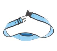 POPETPOP Sacoche Porte-microphone Réglable Bleu Ciel pour Entraîneur de Fitness, Ceinture de Sport Ajustable Poche pour Microphone et Téléphone, Paquet Micro Pratique pour Entraînement