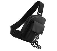 POPETPOP Sacoche Sling Bag Homme Résistante et Légère Sac Poitrine Multifonction pour Voyage Sac Bandoulière pour Design Zippé Sécurisé et Confortable