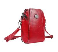 POPETPOP Sacoche Téléphone Portable Femme Mini Design Compact avec Bandoulière Croisée Pratique pour Clés Portefeuille et Articles Indispensables