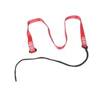 POPETPOP Sangle de Treuil pour Chasse-Neige VTT 64 Pouces, Résistance Traction 4800 LB, Compatible ATV Utv, Corde de Déneigement Robuste Rouge et Noir, Usage Extérieur Hivernal
