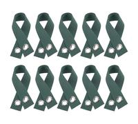 POPETPOP Sangles de Soutien Nylon Élastiques 10 Pièces Vertes pour Tuteurage, Correction et Protection des Plantes en