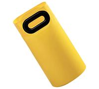 POPETPOP Seau de Bain de Pieds Portable 16l en Plastique Jaune Isolation Thermique et Forte Capacité de Charge pour Usage Maison et Extérieur