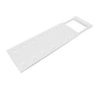 POPETPOP Séparateur d'Étagère à Tension Réglable en Plastique, Étagère Extensible pour Placard, 32-48 CM, Adapté pour Rangement Dressing et Penderie
