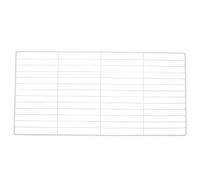 POPETPOP Séparateurs de Réfrigérateur en Métal Blanc, Clayette Frigo Adaptable Grille Maille, Optimise Rangement et Circulation D'air pour Congélateur Coffre