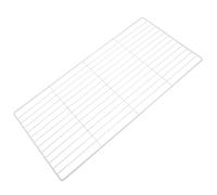 POPETPOP Séparateurs de Réfrigérateur en Métal Blanc, Clayette Frigo Adaptable Grille Maille, Optimise Rangement et Circulation D'air pour Congélateur Coffre