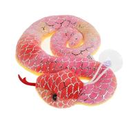 POPETPOP Serpent en Peluche Réaliste Jouet Long Souple pour Célébrations Décoration Festive Peluche Mignonne Garçon et Filles Ornement Animal Marionnette Serpent