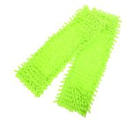 POPETPOP Serpillière Plate De Remplacement Lot De 2 Pièces Verte, Chiffon De Nettoyage Absorbant Et Doux, Accessoires De Serpillière Pratique pour Sols, Fenêtres Et Coins, Nettoyage Maison