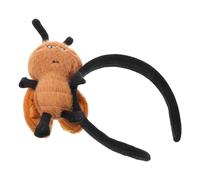 POPETPOP Serre-tête Peluche Cafard Original Accessoire Cheveux Multifonction pour Lavage Du Visage et Déguisement Halloween Bandeau Amusant pour Fêtes et Événements