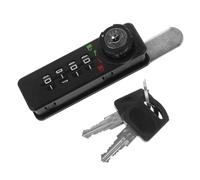 POPETPOP Serrure à Code Mécanique 906r, Serrure à Pêne Dormant Métallique Argentée, Verrou De Tiroir Et Armoire Clé Codée, Sécurité Fiable Pour Boîtier, Bureau Et Casier,