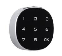 POPETPOP Serrure Électronique à Code Chiffres Verrou Sans Batterie pour Armoire Porte Sécurisée avec Réinitialisable et Usage Polyvalent