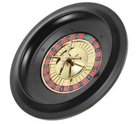 POPETPOP Set de 10 Accessoire de Jeu de Fête Roulette Rotative de Fournitures de Poker Jeu de Société pour et Événements 1 Pièce