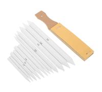 POPETPOP Set de Estompes et Estompeurs Abrasifs pour Dessin Au Fusain Crayons et Pastels Outils de Mélange avec Planche à Poncer Ergonomique pour Artistes et Étudiants