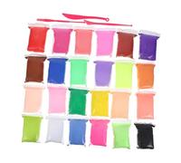 POPETPOP Set de Pâte à Modeler Colorée Couleurs pour Garçon Fille Argile Auto Durcissante DIY Kit de pour Garçons et Filles Pâte Polymère Activités Manuelles Éducatives