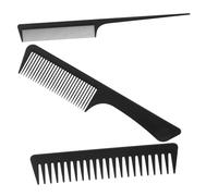 POPETPOP Set de Peignes à Cheveux Antistatiques Peigne Démêlant à Dents Fines à Dents Larges pour Coiffure Adapté à Tous les Types de Cheveux