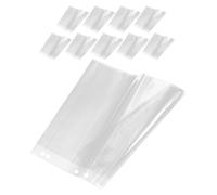 POPETPOP Set de Pochettes Étanches pour Photos et Archives Familiales Lot de 10 Anti-poussière, Compatible avec Tous Classeurs pour de Film en PE
